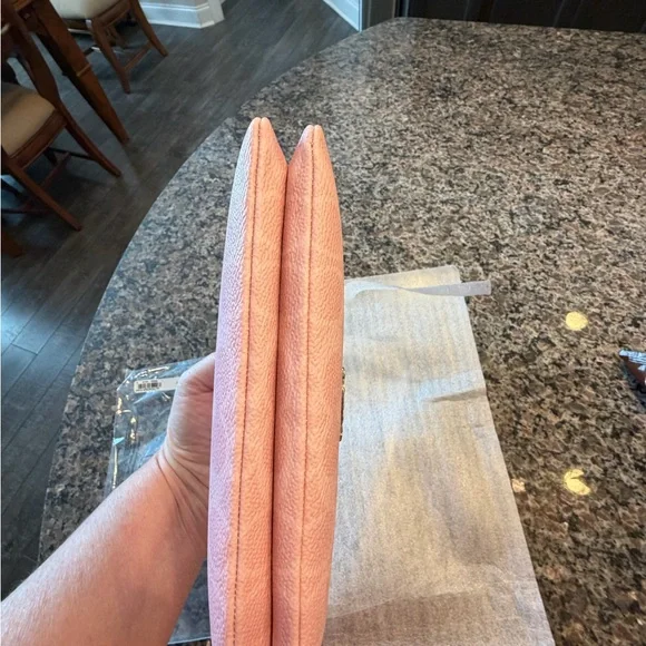 Coach Powder Pink Signature Wristlet - Picture 12 of 16